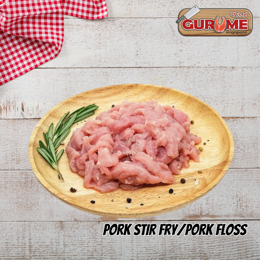 Frozen pork stir fry pork floss 500g+- | 猪肉丝