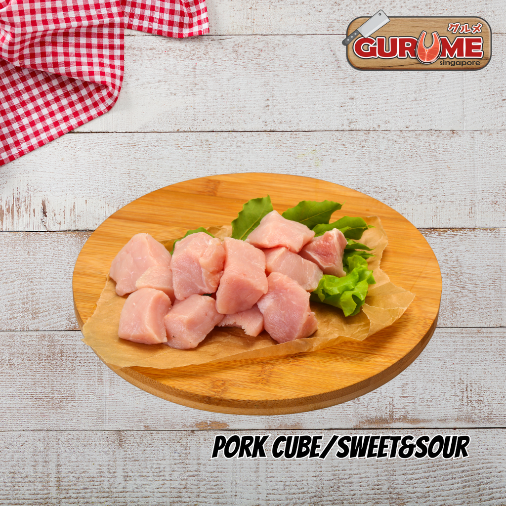 Frozen Pork Cube / Sweet and Sour pork 500g+- | 肉块/咕噜肉