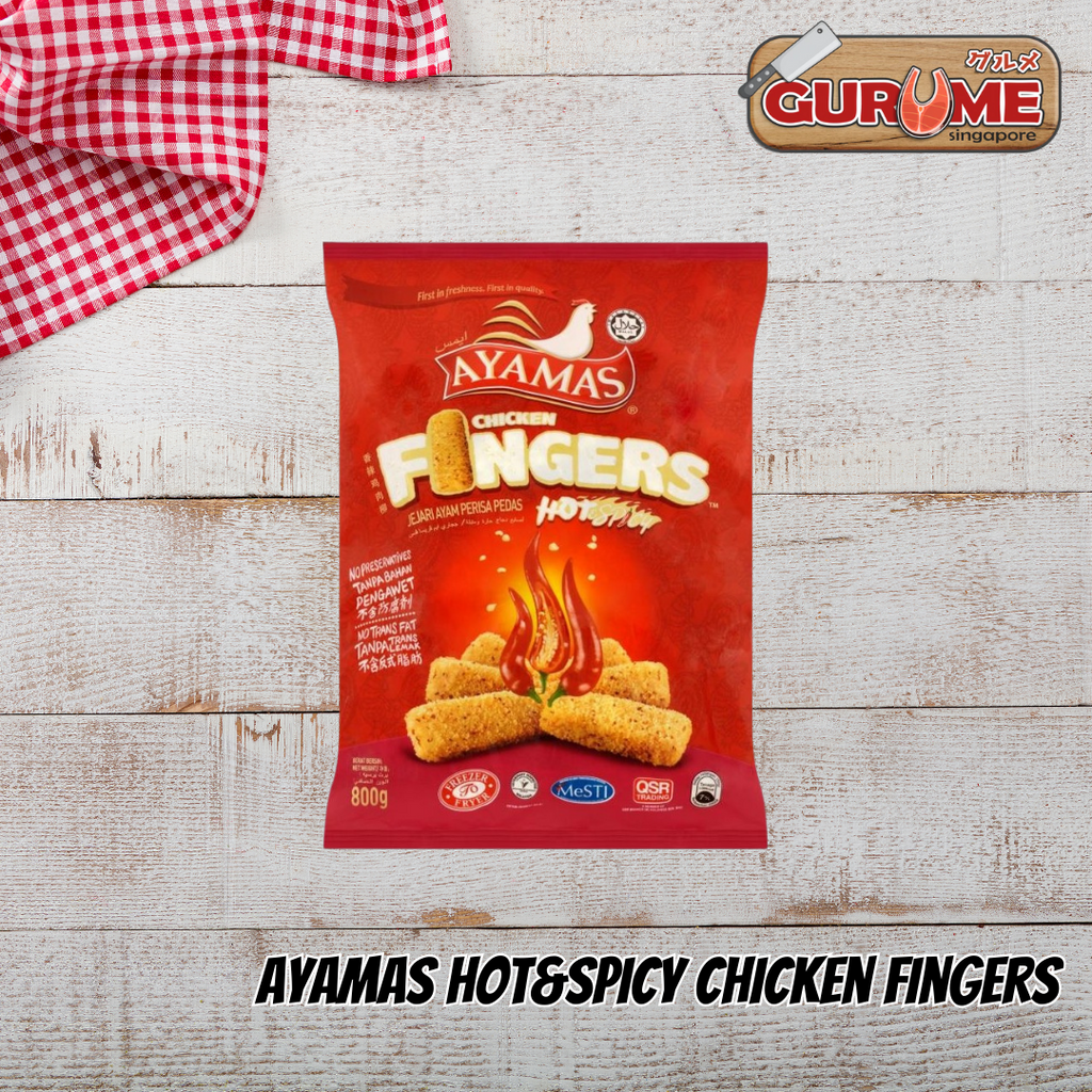 Ayamas Hot&Spicy Chicken Fingers (800g) HALAL