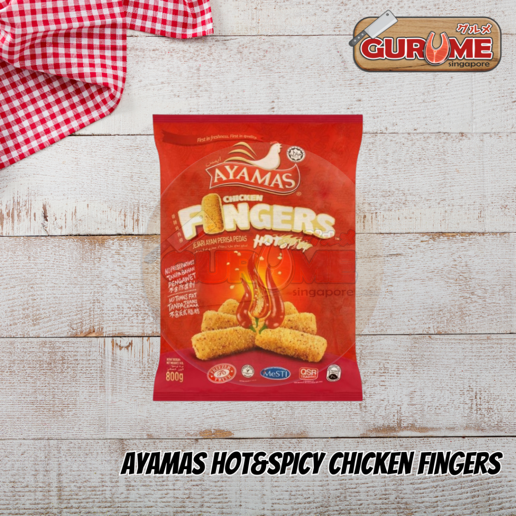 Ayamas Hot&Spicy Chicken Fingers (800g) HALAL