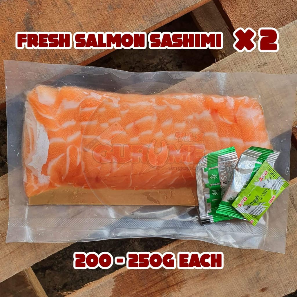 [Bundle] Fresh Salmon Sashimi (200G - 250G) X 2