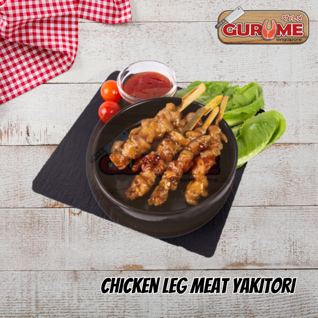 Chicken leg meat yakitori 270gm + - (10pcs/pkt)