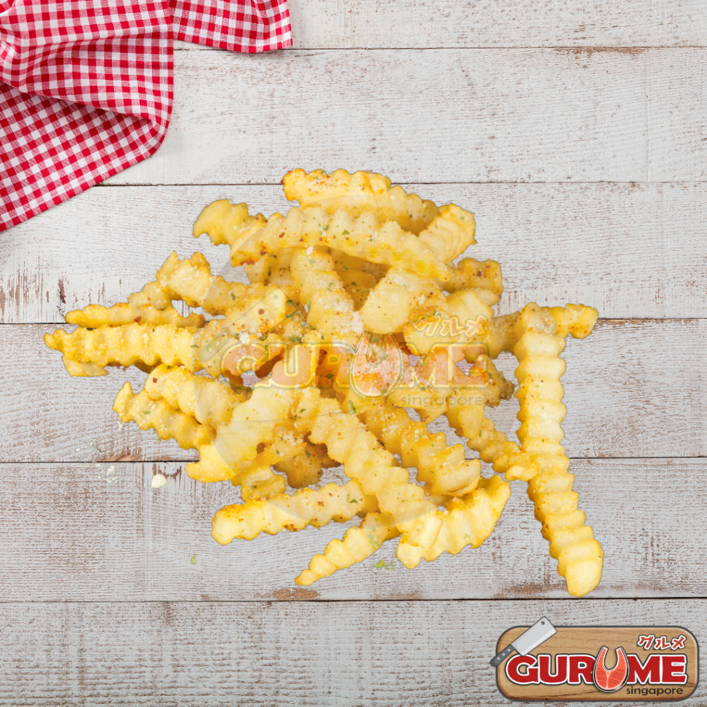 Crinkle Cut Fries 2.5kg/pkt | 皱纹薯条