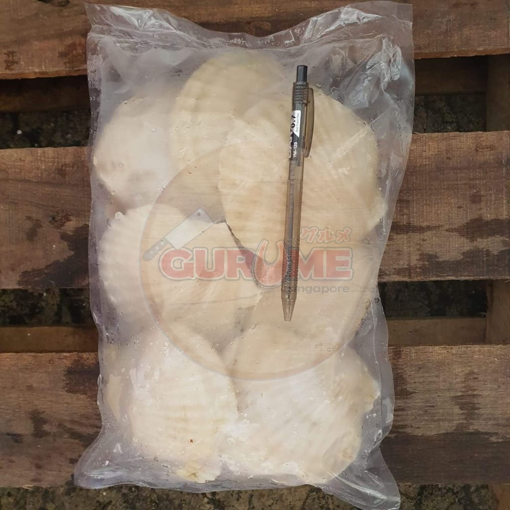 Frozen Half Shell Scallops 10-12Cm (1Kg)