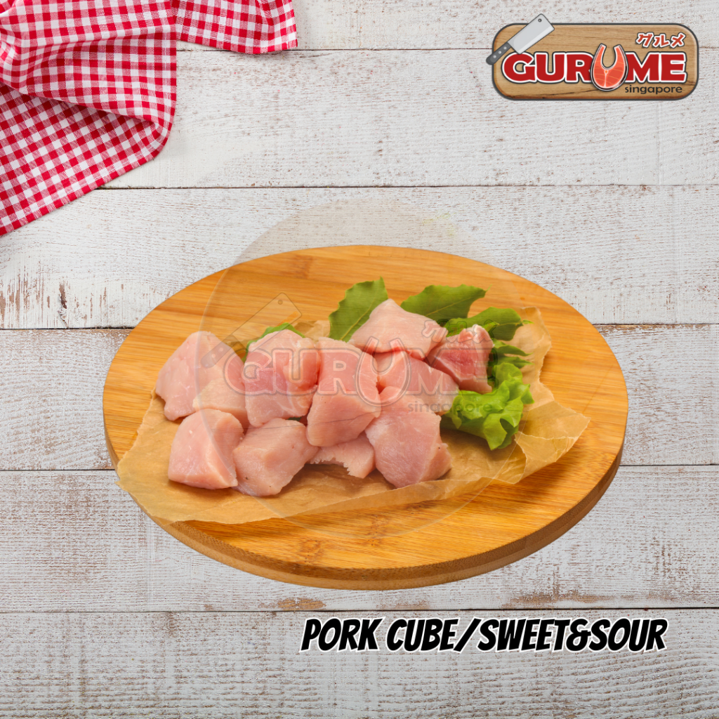 Frozen Pork Cube / Sweet and Sour pork 500g + - | 肉块/咕噜肉