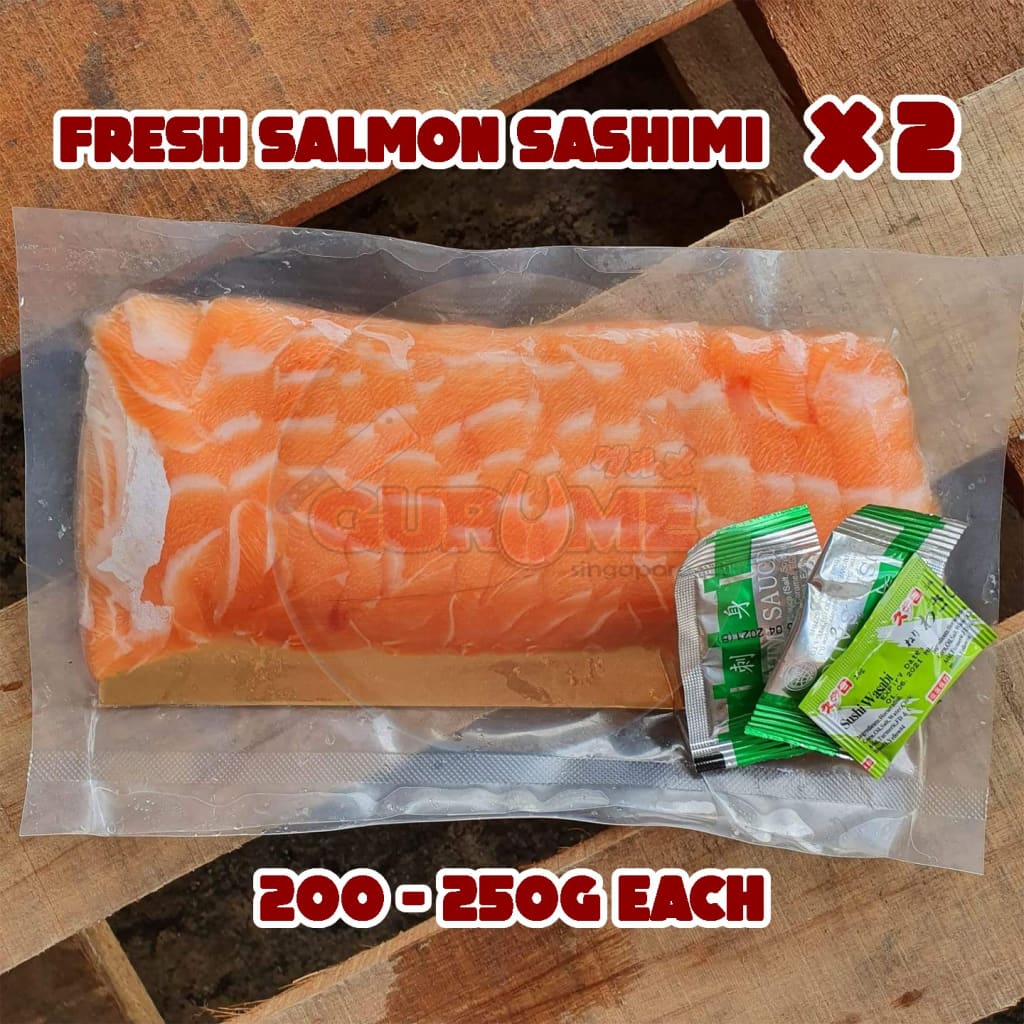 [Bundle] Fresh Salmon Sashimi (200G - 250G) X 2