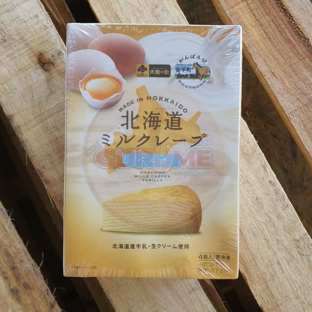 Hokkaido Mille Crepe Vanilla (4 Pcs)