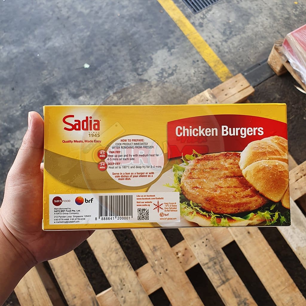 Sadia Chicken Burgers Patties (320G) Burger Patty